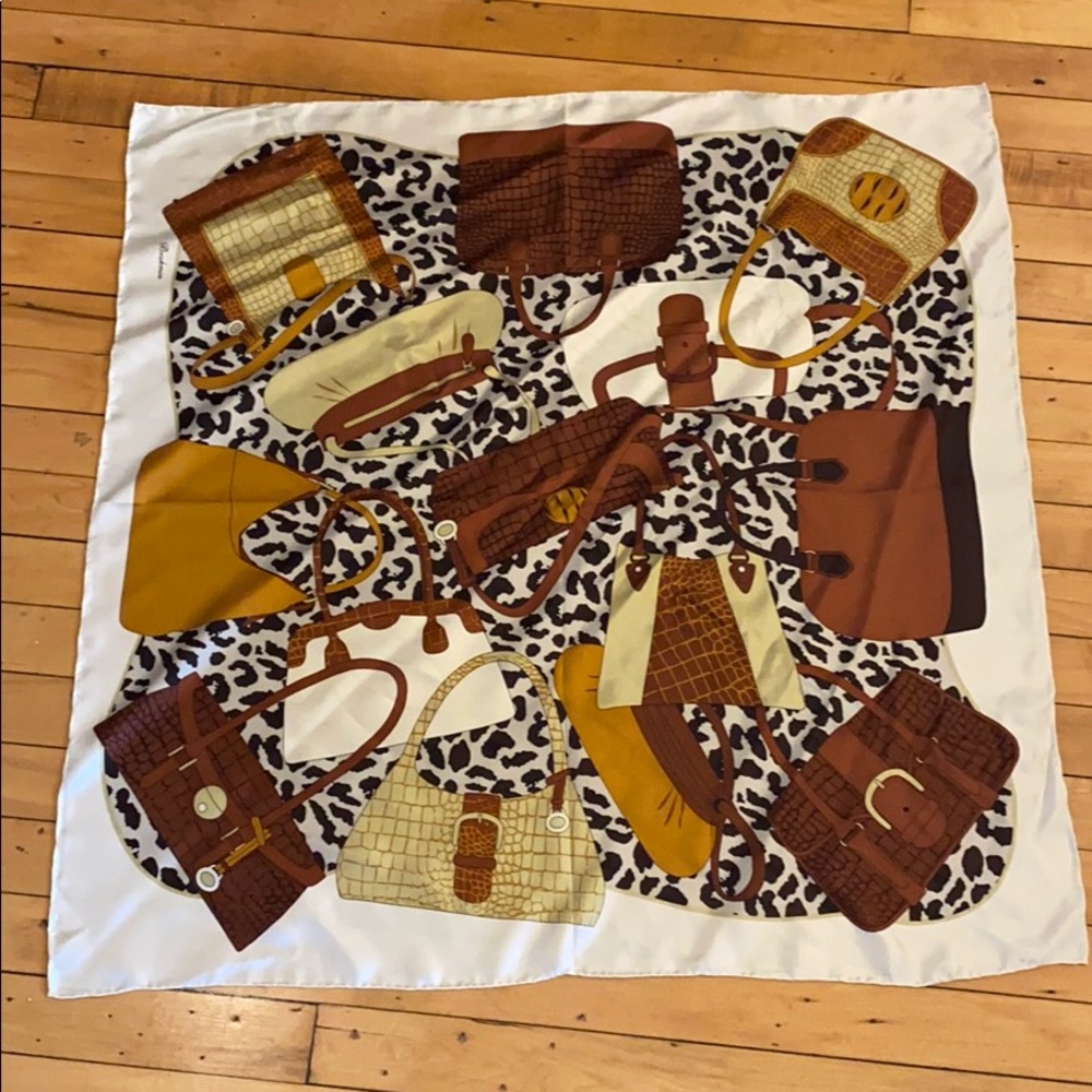 Brahmin 100% silk scarf